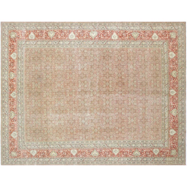 1960s Persian Tabriz Rug For Sale In Los Angeles - Image 6 of 6