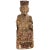 19th Century Taoist Master Wood Statue For Sale