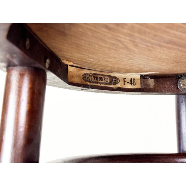 Brown A780 Chair from Thonet, Former Czechoslovakia, 1930s For Sale - Image 8 of 11