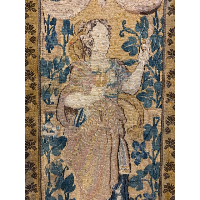 Textile Antique 16th Century Flemish Tapestry For Sale - Image 7 of 10