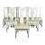 Late 20th Century Set of 8 Ming Style Chairs by Century For Sale