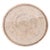 White Artifacts Rattan 16" Round Serving Tray, White Wash with Glass Insert For Sale - Image 8 of 12