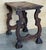 Side Table of Walnut with Carved Lyre Legs and Top, Spanish, 19th Century For Sale - Image 6 of 18