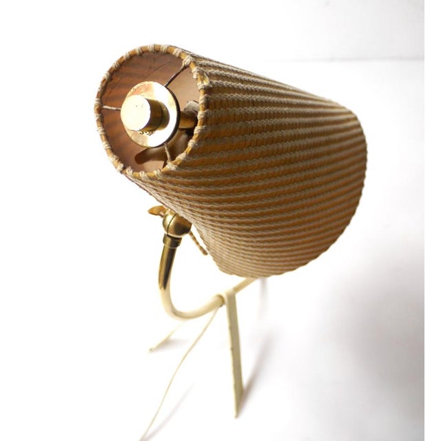 Rupert Nikoll Tripod Table Lamp by Rupert Nikoll for Nikoll, 1950s For Sale - Image 4 of 11
