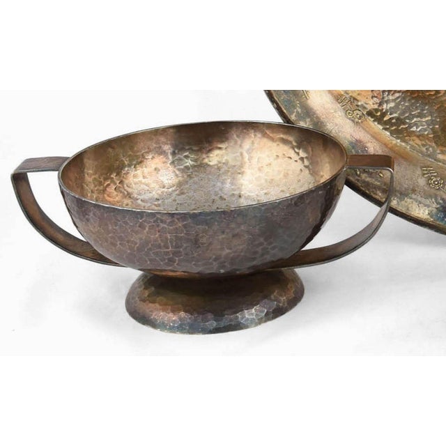 Art Deco Silver-Plated Set by G. Nilsson for Gero, 1920s, Set of 4 For Sale - Image 4 of 5