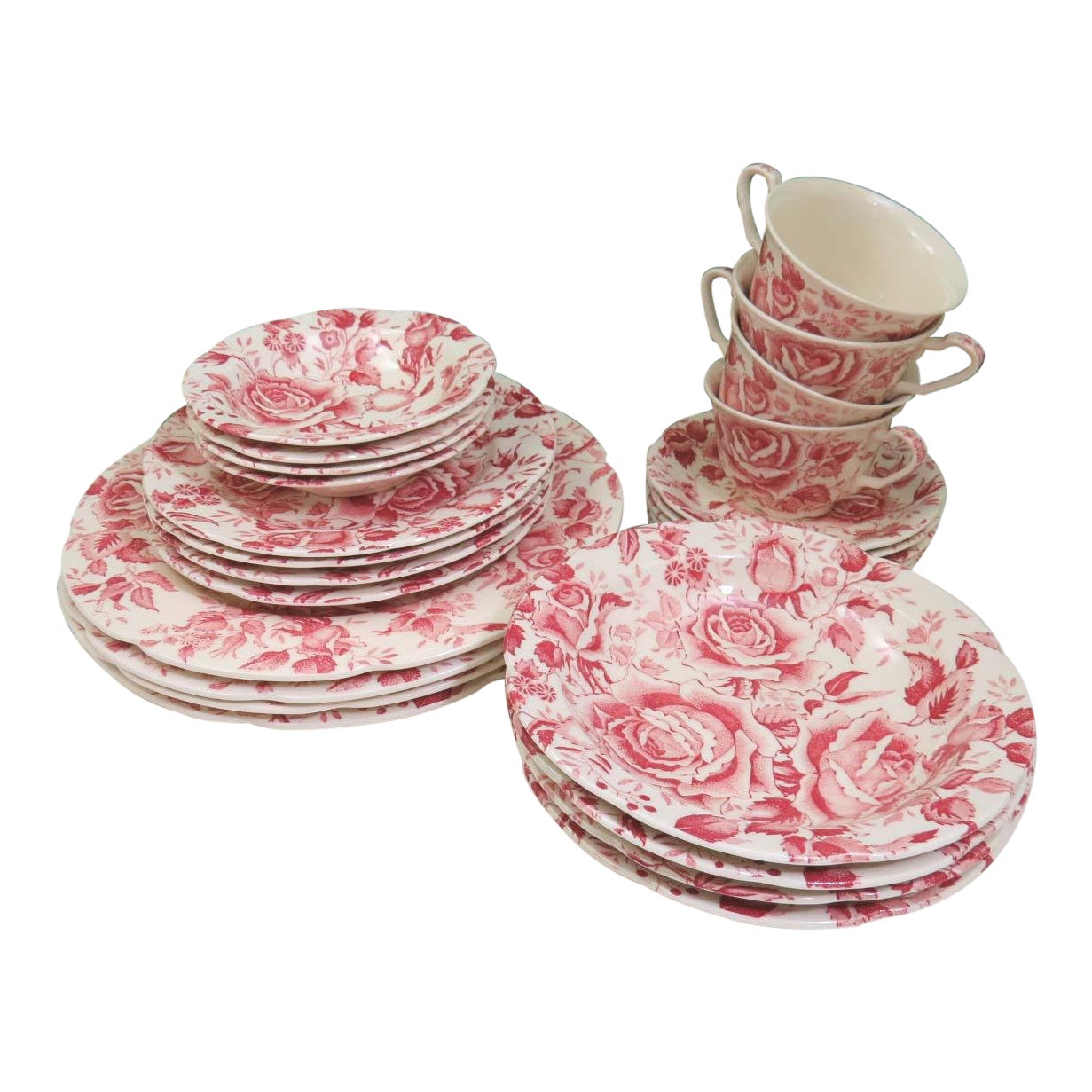 Vintage Maruta Chintz Dinnerware 24 Piece Set Chairish