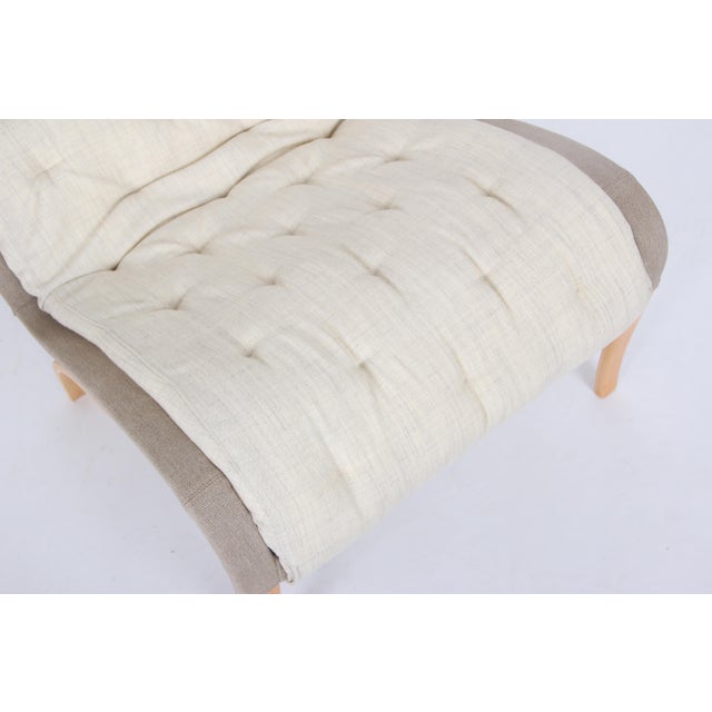 Wood Set of Pernilla 69 Chair and Footstool by Bruno Mathsson for Dux For Sale - Image 7 of 12