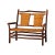 Wood Vintage Artisan Made Hickory Bench For Sale - Image 7 of 7