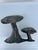 Brutalist Vintage Copper Sculpture of Mushrooms For Sale - Image 3 of 12