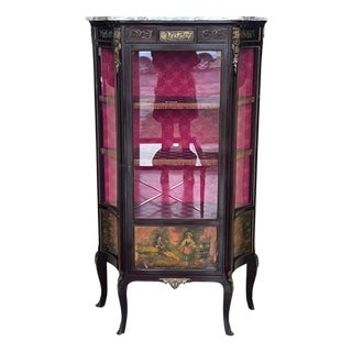 Late 19th Century Napoleon III Style Vitrine For Sale