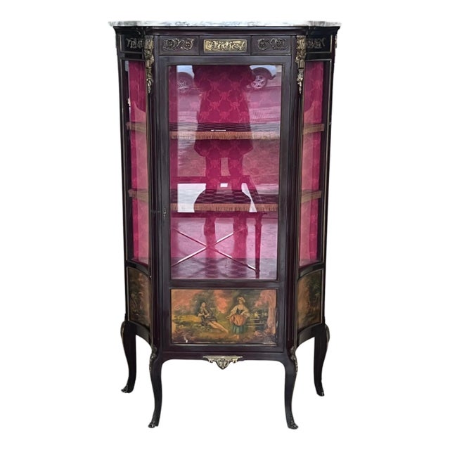 Late 19th Century Napoleon III Style Vitrine For Sale