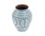 A West German ceramic fat lava vase produced by Carstens Tönnieshof. Made in West Germany, this light blue vase features...