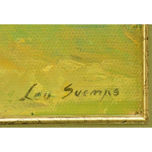 Second half of 20th century. Cardboard, oil. 28x41.5 cm. with expertise Leo Svemps.