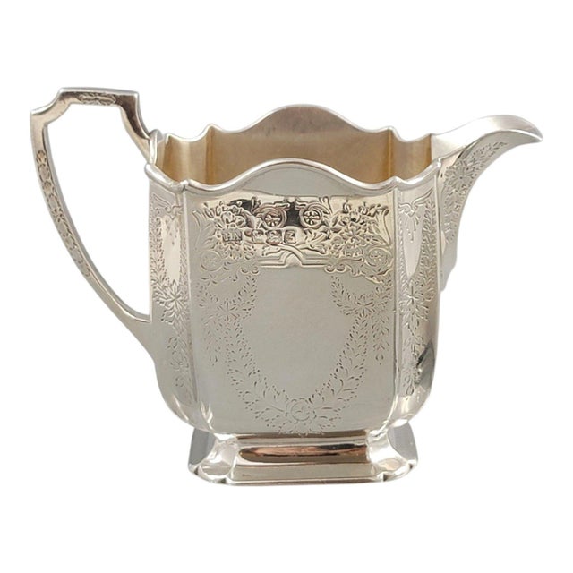 Victorian Sterling Silver Tea Service from Atkin Brothers, Sheffield, 1892, Set of 4 For Sale - Image 3 of 18