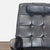 Vintage Heywood-Wakefield Mid Century Modern Black Leather Lounge Chair & Ottoman For Sale - Image 15 of 18