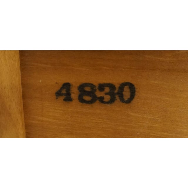 Wood Rway Furniture Solid Hard Rock Maple Italian Neoclassical Tuscan Style King Size Panel Headboard 13-5701 For Sale - Image 7 of 7