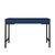 David Francis Maple Writing Desk - Navy For Sale - Image 4 of 8