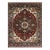 8x10 Louie Oriental Red Medallion Traditional Hand Knotted Wool Carpet Rug For Sale