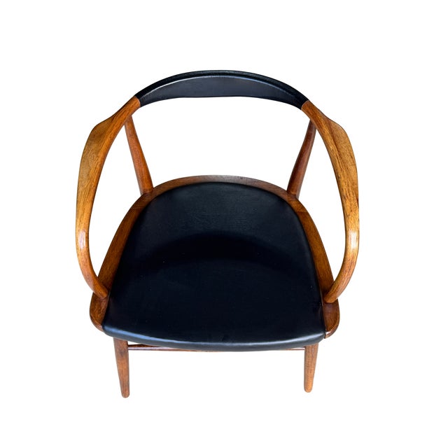 Jack Cartwright for Boling Charter Mid-Century Modern Bent Walnut Armchair, Circa 1958 For Sale - Image 12 of 17