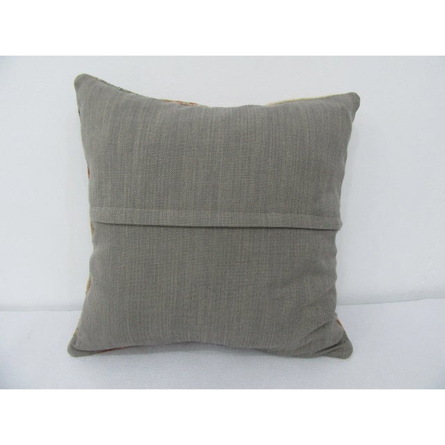 Turkish Turkish Handmade Decorative Cushion Cover For Sale - Image 3 of 4