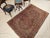 Cream Vintage Persian Kashan Area Rug, Handwoven Floral Pattern, Navy & Blue, 5’ X 7’ For Sale - Image 8 of 12