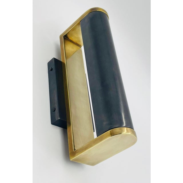 Visual Comfort Thomas O’Brien “David” Wall Sconce Patinated Brass For Sale - Image 13 of 17