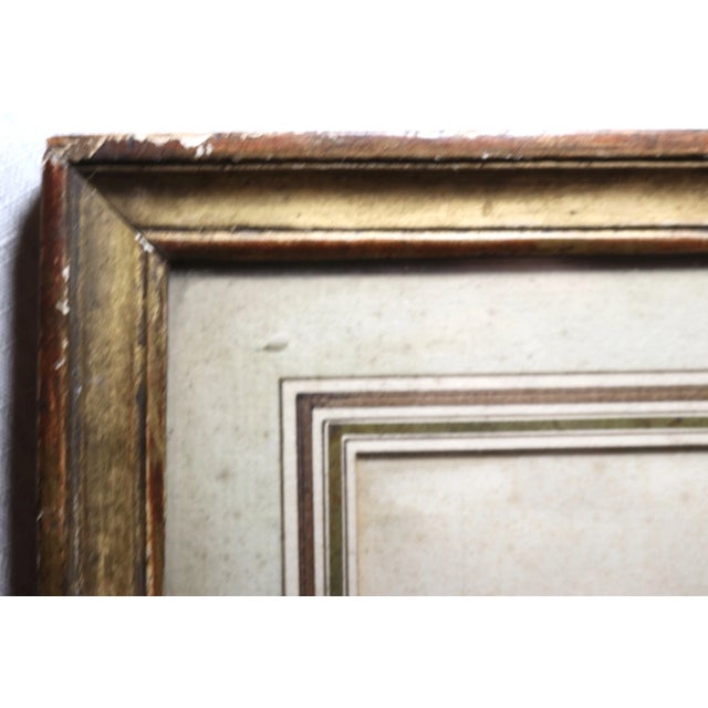 Antique Original 18th Century Figural Garniture Ornamental Urn Planter Drawing For Sale - Image 11 of 12