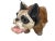 French 1900 - 1909 Papier-Mâché French Growler Bulldog For Sale - Image 3 of 7