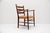 Mid-Century Modern Mid-Century Modern Hand-Carved Wooden Armchair, 1950s For Sale - Image 3 of 11