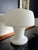 Laurel Lamp Company 1960s Mid-Century Modern Laurel "Mushroom" Table Lamp in Frosted White Milk Glass For Sale - Image 4 of 8