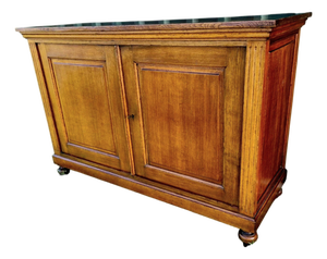 French Louis Philippe Style Cherrywood Sideboard, 19th Century