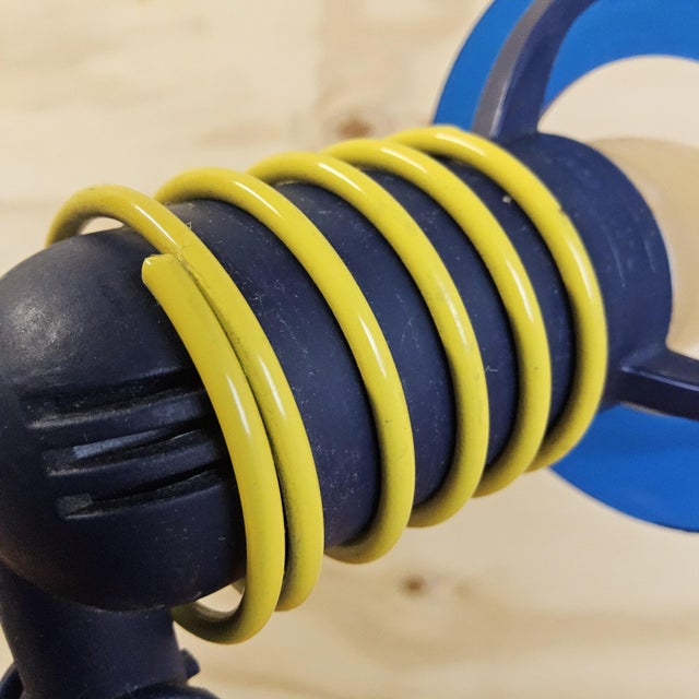 Vintage Spiral Table Light, 1980s For Sale - Image 12 of 15