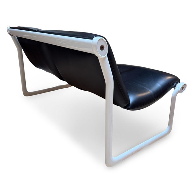 1970s Sling Settee by Bruce Hannah and Andrew Morrison for Knoll For Sale In Sacramento - Image 6 of 14