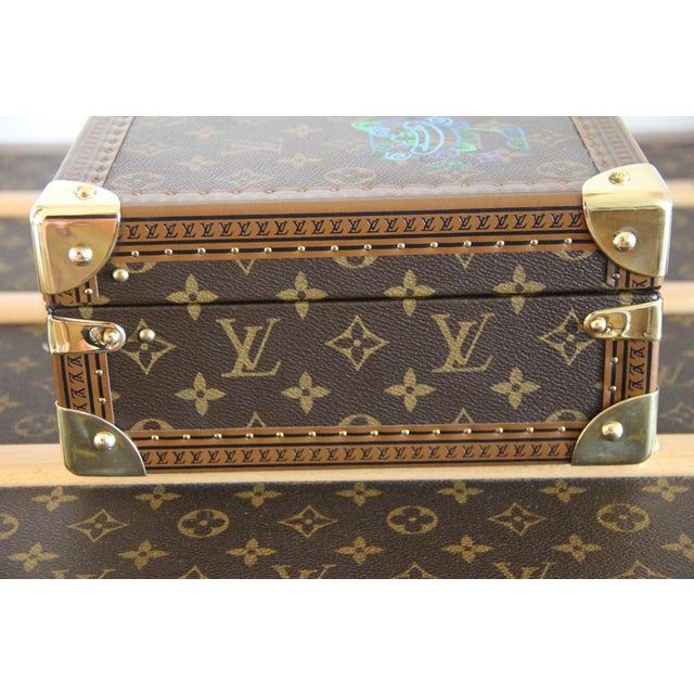 Brown Monogram Canvas Jewelry Box from Louis Vuitton, 2000s For Sale - Image 8 of 18