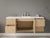 Wood Floating Bathroom Vanity - 48" Width - Natural Wood Veneer - Handcrafted in Brooklyn, Ny For Sale - Image 7 of 10