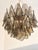 Mid-Century Modern Contemporary Modern Smoked-Fumè "Rondini" Murano Glass Chandelier For Sale - Image 3 of 8