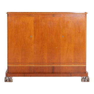 Art Deco Cabinet by Erik Chambert, 1920s For Sale