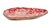 Heart Plate With Red Floral Motif For Sale - Image 4 of 5