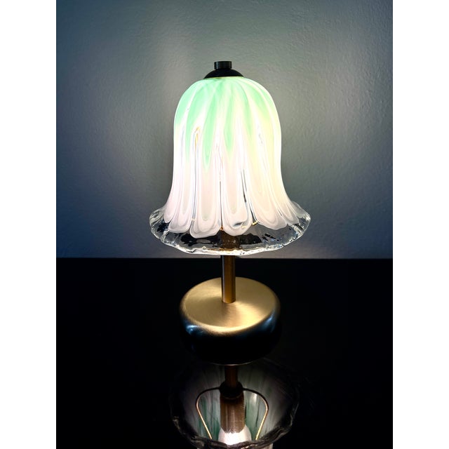 Mon amour table lamp by la murrina murano. stunning table lamp in murano glass, mouth-blown and handcrafted by master...