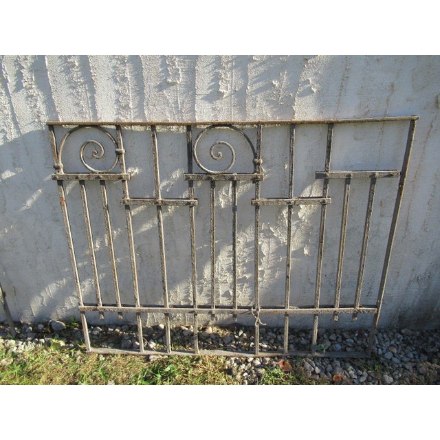 Antique Victorian Iron Gate For Sale In Philadelphia - Image 6 of 6