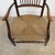 Antique Spindle Back Chair with Rush Seat, 19th Century For Sale - Image 6 of 11