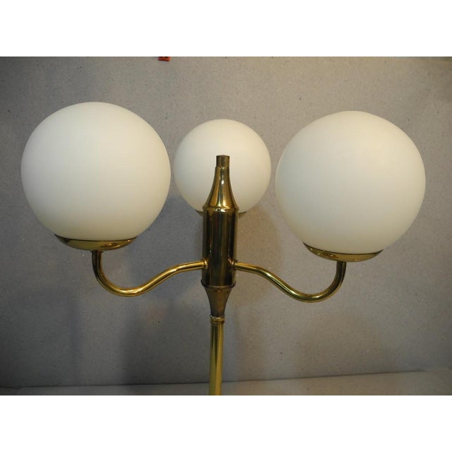 Mid-Century Modern Brass Sputnik Spherical Table Lamp, 1960s For Sale - Image 16 of 18
