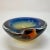 Submerged Murano Glass Ashtray or Bowl in Amber & Blue by Flavio Poli, Italy, 1960s For Sale - Image 16 of 18