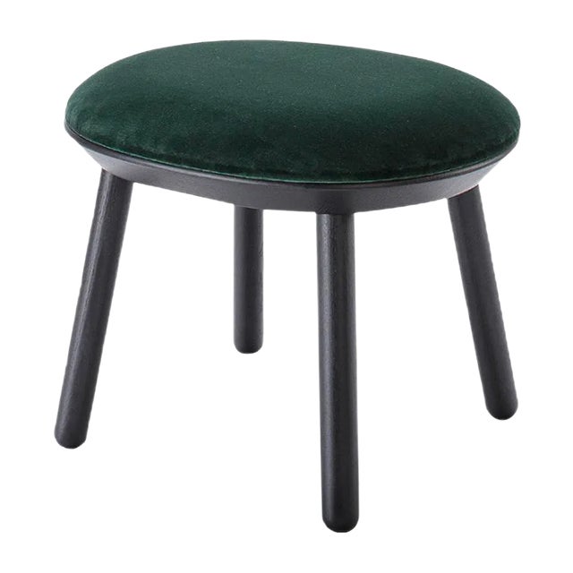 Naïve Ottoman In Bottle Green by Etc.etc. for Emko For Sale