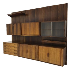 Wall Unit by K. Kristiansen for Feldballes Mobelfabrik