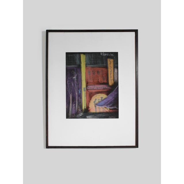 Paper Henryk Barczyński, Paris, 1920, Pastel on Paper For Sale - Image 7 of 7