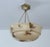 Art Deco Pendant Light in Amber Marble Glass, 1930s For Sale - Image 9 of 18