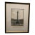 Antique c.1845 French Architectural Steel Engraving "Colonne De La Place Vendôme" Framed Bikoff Collection Provenance (Copy) For Sale