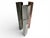 Modern Sculptural Triptych Crevasse Vases by Zaha Hadid for Officina Alessi, 2005, Set of 3 For Sale - Image 3 of 15