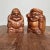 Shōwa Period Wooden Ebisu and Daikoku Gods, Kisoji, Japan, 1980s, Set of 2 For Sale - Image 9 of 10